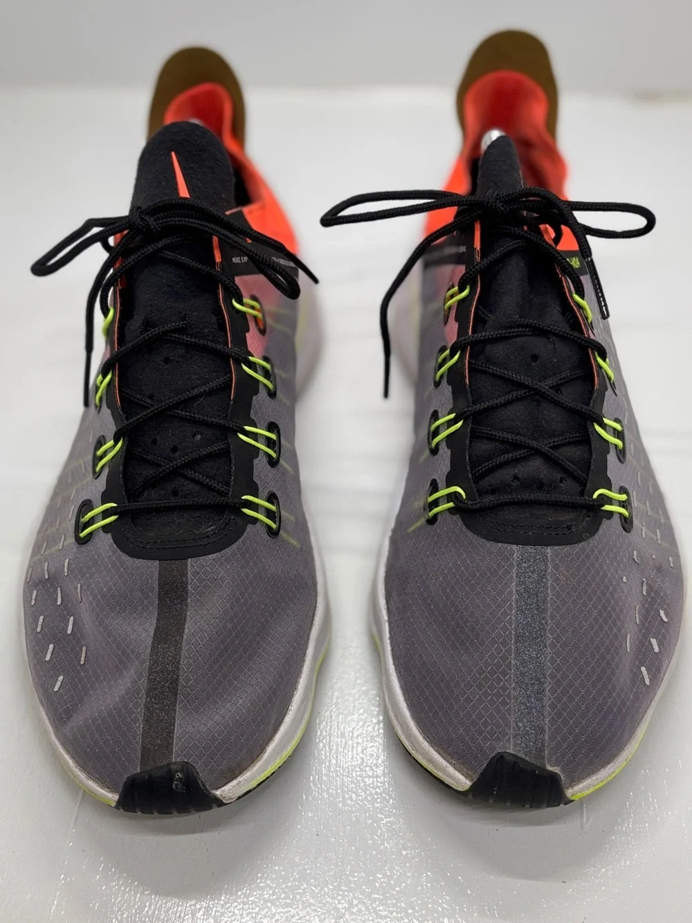 Nike Zoom Fly SP AO1554-001 Running Shoes Gray Orange Men’s Size 11
